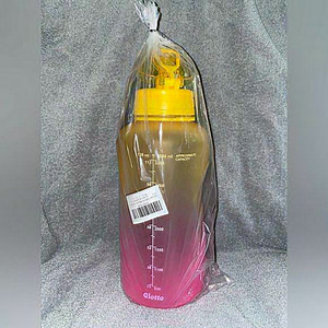 Giotto Large 1 Gallon/128oz (When Full) Motivational Water‎ Bottle NEW